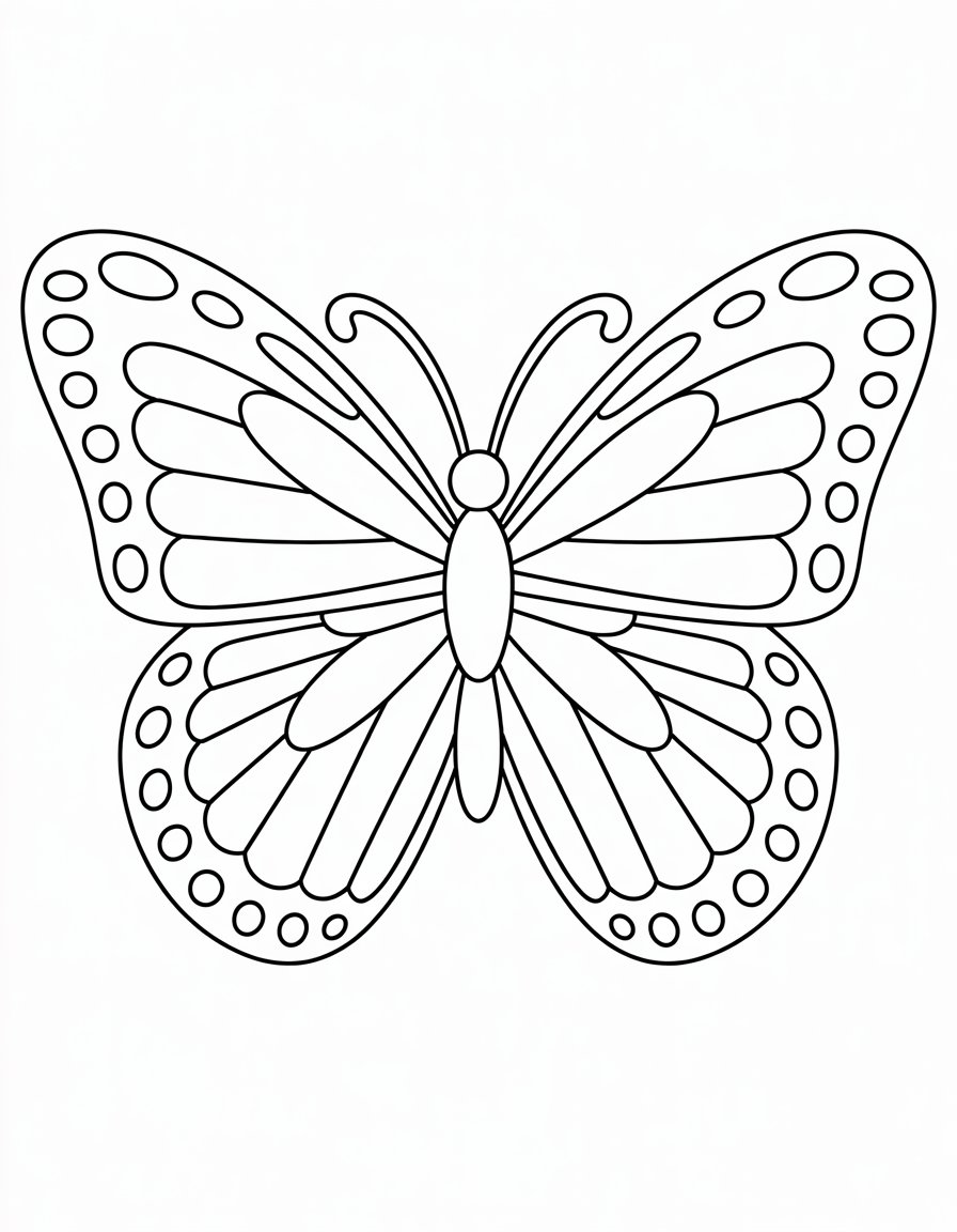 Butterfly Wing Mandala